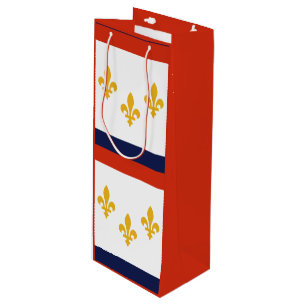 Flagga New Orleans, Louisiana Vin Gift Bag