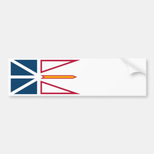 Flagga Newfoundland and Labrador (Kanada) Bildekal