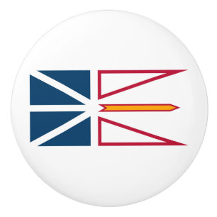 Flagga Newfoundland and Labrador (Kanada) Knopp