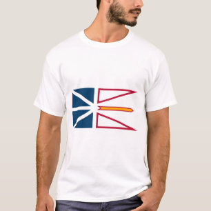 Flagga Newfoundland and Labrador (Kanada) T Shirt