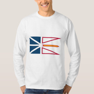 Flagga Newfoundland and Labrador (Kanada) T Shirt