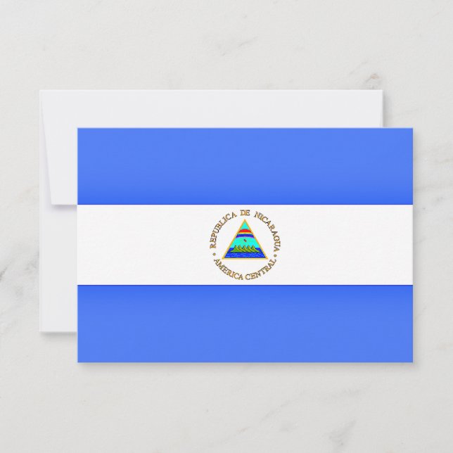 Flagga Nicaragua (Framsida)