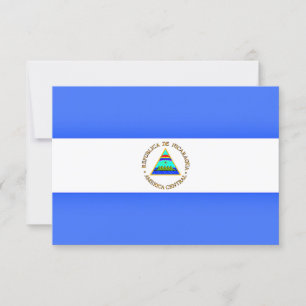Flagga Nicaragua