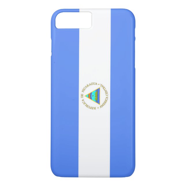 Flagga Nicaragua Case-Mate iPhone Skal (Baksida)