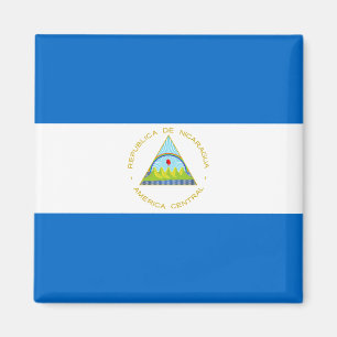 Flagga Nicaragua Magnet
