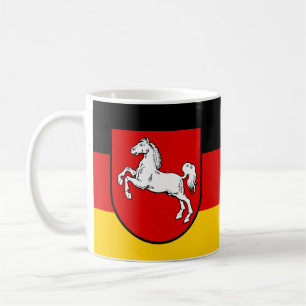 Flagga Niedersachsen Coffee Mugg