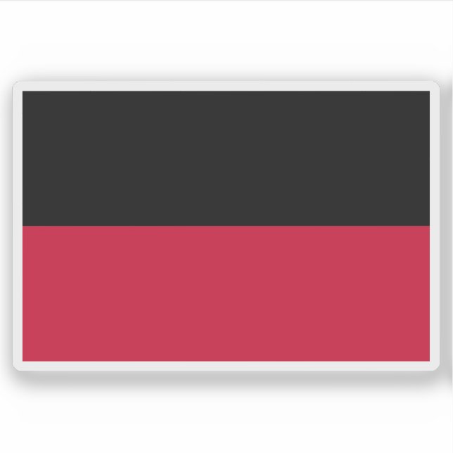 Flagga Nijmegen, Nederländerna Klistermärken (Framsida)