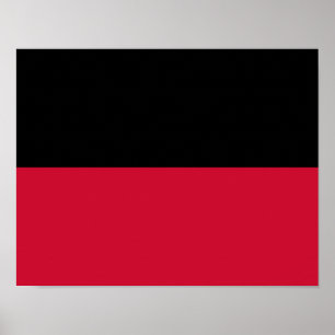 Flagga Nijmegen Poster