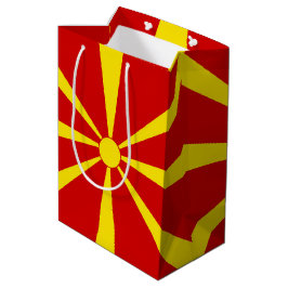 Flagga NordMakedonien