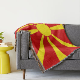 Flagga NordMakedonien Filt