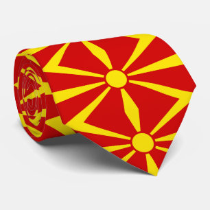 Flagga NordMakedonien Slips