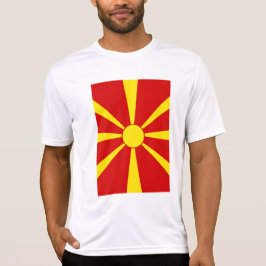 Flagga NordMakedonien T Shirt