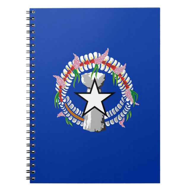 Flagga Nordmarianerna Anteckningsbok (Framsidan)