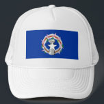 Flagga Nordmarianerna Keps<br><div class="desc">Patriotic flagga of Northern Mariana Islands.</div>