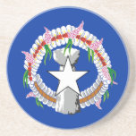 Flagga Nordmarianerna Underlägg<br><div class="desc">Patriotic flagga of Northern Mariana Islands.</div>