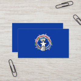 Flagga Nordmarianerna Visitkort