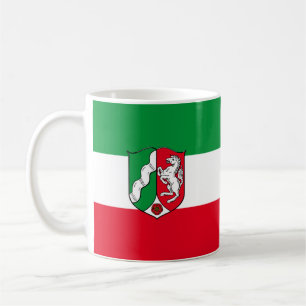 Flagga Nordrhein-Westfalen Coffee Mugg