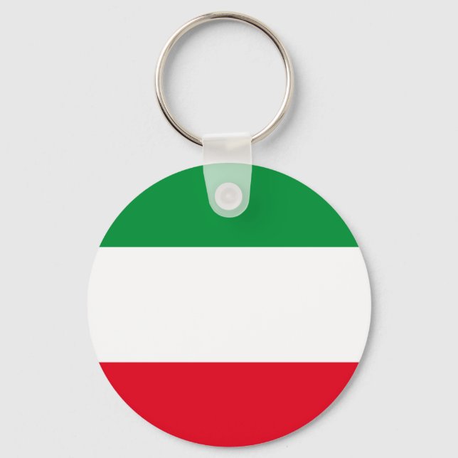 Flagga Nordrhein-Westfalen Keychain Nyckelring (Framsida)