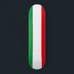 Flagga Nordrhein-Westfalen Skateboard<br><div class="desc">Skateboard med flagga av Nordrhein-Westfalen (Nordrhein-Westfalens),  utformad med vågrät tricolor of grönt,  vit och röd</div>