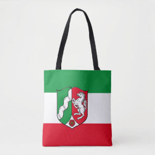 Flagga Nordrhein-Westfalen Tote Bag Tygkasse