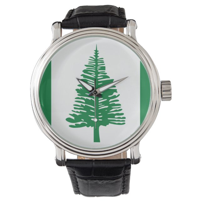 Flagga Norfolk Island Watch Armbandsur (Framsida)