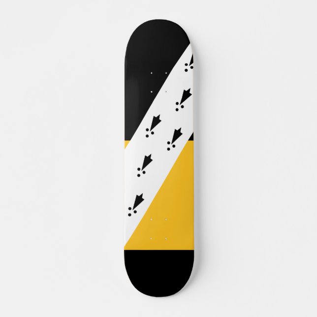Flagga Norfolk Skateboard (Framsida)