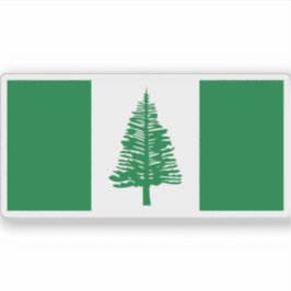 Flagga Norfolkön Klistermärken