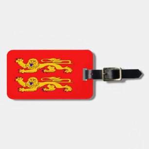 Flagga Normandie Bagagebricka