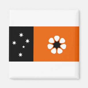 Flagga Norra territoriet, Australien Magnet