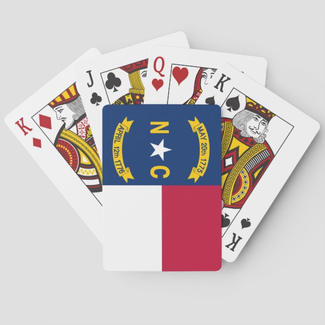 Flagga North Carolina Casinokort (Baksidan)
