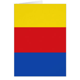 Flagga North Holland Hälsningskort