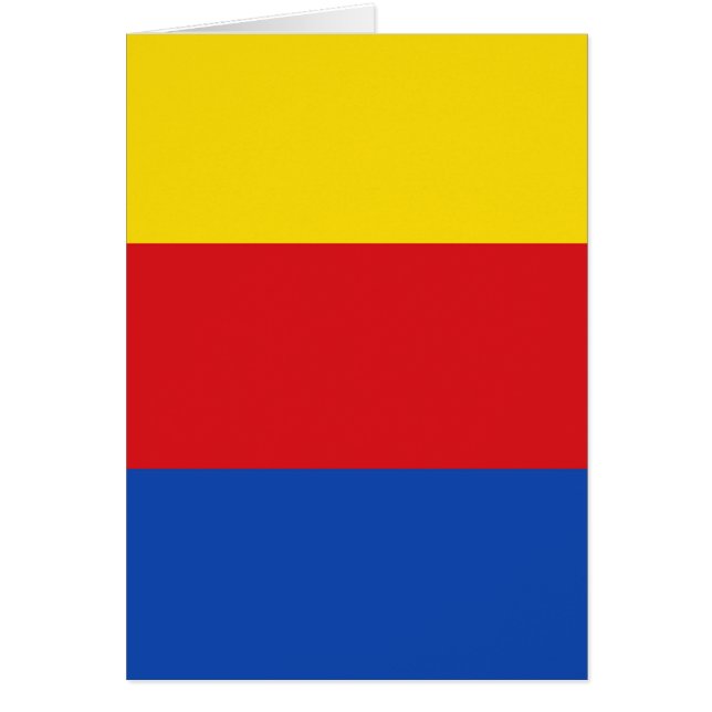 Flagga North Holland Hälsningskort (Framsidan)