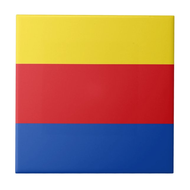 Flagga North Holland Kakelplatta (Framsidan)