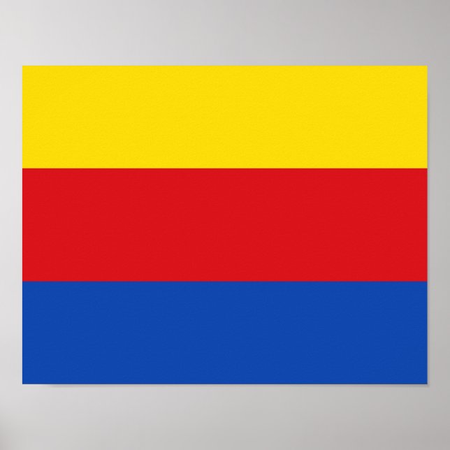 Flagga North Holland Poster (Framsidan)