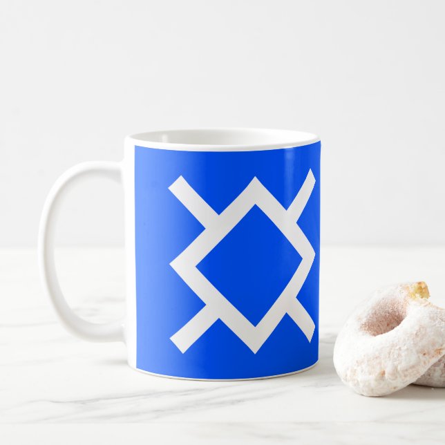 Flagga Northern Cheyenne Kaffemugg (Med munk)