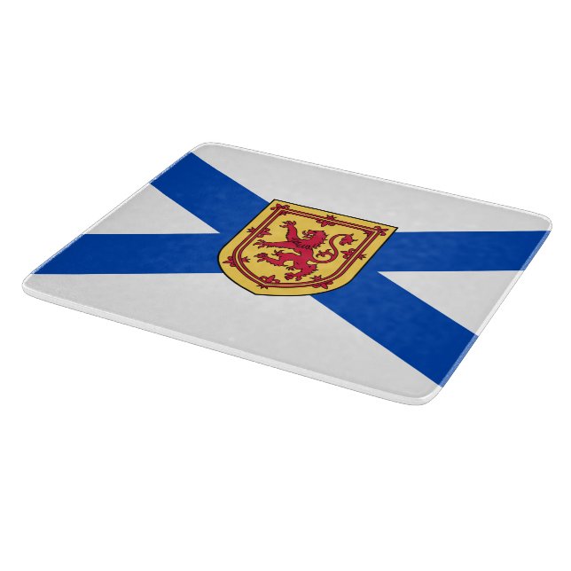 Flagga Nova Scotia (den kanadensiska provinsen) (Hörn)