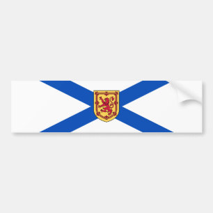 Flagga Nova Scotia (den kanadensiska provinsen) Bildekal