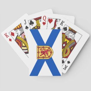 Flagga Nova Scotia (den kanadensiska provinsen) Casinokort