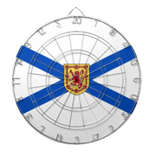 Flagga Nova Scotia (den kanadensiska provinsen) Darttavla