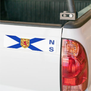 Flagga Nova Scotia, Kanada Bildekal