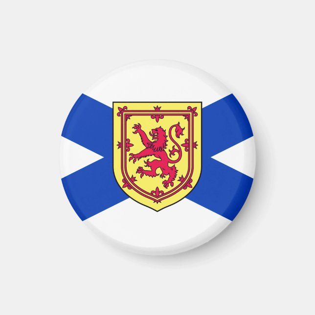 Flagga Nova Scotia, Kanada Magnet (Framsidan)