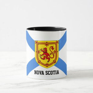 Flagga Nova Scotia Mugg
