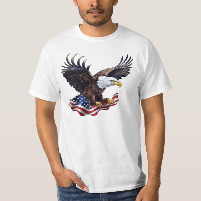 Flagga/Öagle - T-Shirt (Framsida)