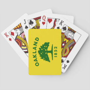 Flagga Oakland (Kalifornien) Casinokort