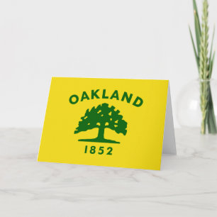 Flagga Oakland (Kalifornien) Kort