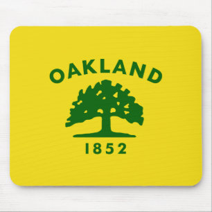 Flagga Oakland (Kalifornien) Musmatta