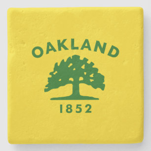 Flagga Oakland (Kalifornien) Stenunderlägg