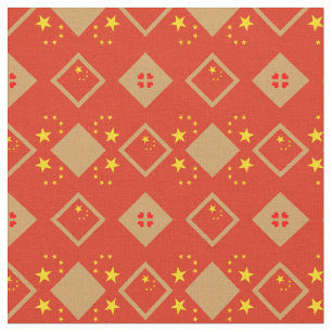 Flagga och China Trendig Fabric mode Tyg