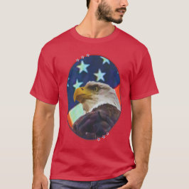 flagga och örn 3 2016 utslagsplatsskjorta tee