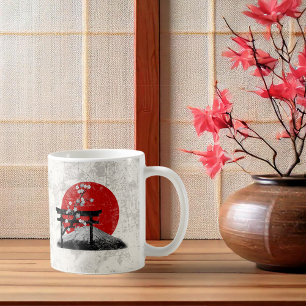 Flagga och symboler för Japan ID153 Kaffemugg